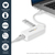 StarTech.com USB 3.0 to Gigabit Ethernet Adapter NIC w/ USB Port - White