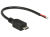DeLOCK 82697 kabel USB 0,1 m USB 2.0 Micro-USB B Czarny