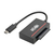 Tripp Lite U438-CF-SATA-5G Adaptador USB 3.1 Gen 1 (5 Gbps) USB-C a Tarjeta CFast 2.0 y SATA III, Compatible con Thunderbolt 3