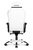 AKRacing Premium Universal-Gamingstuhl Gepolsterter, ausgestopfter Sitz Schwarz, Rot, Weiß