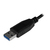 StarTech.com ST4300MINU3B hálózati csatlakozó USB 3.2 Gen 1 (3.1 Gen 1) Type-A 5000 Mbit/s Fekete