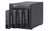 QNAP TR-004 caja para disco duro externo Carcasa de disco duro/SSD Negro 2.5/3.5"