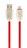 Cablexpert CC-USB2R-AMMBM-2M-R USB cable USB 2.0 USB A Micro-USB B Red