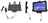 Brodit 713148 houder Actieve houder Tablet/UMPC Zwart