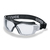 Uvex 9309275 Schutzbrille/Sicherheitsbrille Schwarz, Weiß
