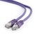 Gembird PP6A-LSZHCU-V-1M hálózati kábel Ibolya Cat6a S/FTP (S-STP)