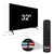 Hisense 32A5720FA TV 81,3 cm (32") HD Smart TV Wi-Fi Nero