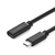 Ugreen 40574 USB kábel 0,5 M USB C Fekete