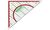 Wonday Geometriedreieck, Hypotenuse: 240 mm (61450009)