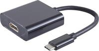 Adapter, USB Typ C-Stecker 3.1 auf HDMI Buchse 14-05005