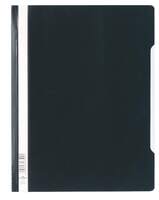 Durable Clear View A4+ Document Folder - Black - Pack of 50