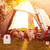 Relaxdays Wasserkanister mit Hahn, Weithals Schraubdeckel, Trinkwasserkanister Camping, 10-25l Tank, BPA-frei, weiß-rot