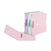 Ringbuch A4 PP 2-Ring 3,8cm Pastell transparent minze easy orga to go