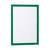 Duraframe® Info-Rahmen / Magnetrahmen / selbstklebende Hülle | zöld DIN A4 236 x 323 mm öntapadós 10 darab