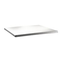 Topalit Classic Line rechteckige Tischplatte weiß