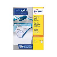 Avery Multipurpose Label 38x21.2mm 65 Per A4 Sheet White (Pack 2600 Labels)