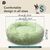 BLUZELLE Dog Bed for Medium Size Dogs, 28" Donut Dog Bed Washable, Round Dog Pillow Fluffy Plush, Calming Pet Bed Removable Mattress Soft Pad Comfort No-Skid Bottom Mint Green
