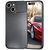 NALIA Carbon Look Cover compatible with iPhone 15 Case, Matt Black Silicone Bumper with Carbon Fibre Structure, Slim Anti-Fingerprint Scratch-Resistant Non-Slip Shockproof Prote...