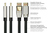 Anschlusskabel DisplayPort 1.4 an HDMI 2.0, 4K / UHD @60Hz, Vollmetallstecker, vergoldete Kontakte,