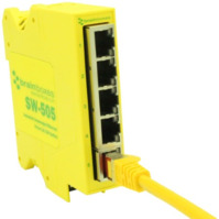 Ethernet Switch, unmanaged, 5 Ports, 100 Mbit/s, 5-30 VDC, SW-505