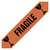 PVC Warnband mit Standardaufdruck "Fragile" für zerbrechliche Ware