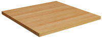 Massivholz-Tischplatte Kentucky lackiert quadratisch; 80x80x3 cm (LxBxH);