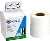 G&G Etikett tekercs 89 x 28 mm Papír Fehér 260 db Véglegesen tapadó 15564 Cím etikett