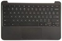 Keyboard (Spain) Top Cover Black Einbau Tastatur