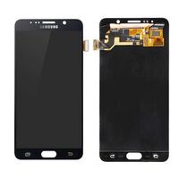 LCD Assembly Black Screen and Digitizer with Stylus Sensor Film , Samsung Galaxy Note 5 Series Handy-Displays