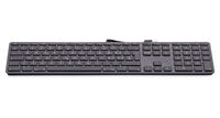 USB numeric Keyboard KB-1243, 110 keys, 2x USB, aluminum, Italian layout, macOS, space grey Tastaturen