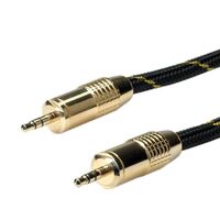Gold 3.5Mm Audio Connetion Cable, Male - Male 10.0M