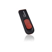32GB USB 2.0 Black&Red C008 Smart Sliding Button USB-Flash-Laufwerke
