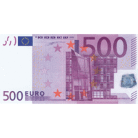 Euro-Schein 500€ 203x103mm banderoliert VE=75 Stück