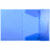 Eckspannmappe Kreacover A4 PP 500my transparent blau