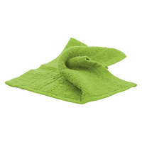 Handtuch aus Baumwolle, 30x30 cm, Hellgrün