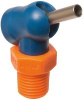 Hochdruckdüse XW für Kühlmittelschlauch 1/4" 70bar Ø2,2x6,4mm blau-orange LOC-LI
