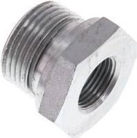 RI3/4X3/8ED Hydraulik-Reduzierung G 3/4"(AG)-G 3/8"(IG), Stahl verzinkt, Elastom