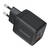 Wall charger GAN3 USB-A+C PD35W Choetech PD6052 (black)