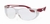 Veiligheidsbril Skylite 9174 kleur Rood metallic