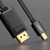 Kabel przewód Mini DisplayPort - DisplayPort 2K 4K 1.5m czarny