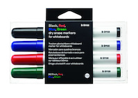 Bi-Office Whiteboard-Marker, assortierte Farben, Packung mit 4, Produkt