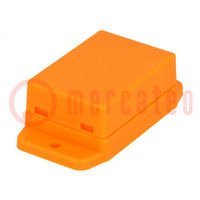 Enclosure: multipurpose; X: 35.4mm; Y: 50mm; Z: 22mm; ABS; orange