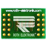 Board: universal; multiadapter; W: 20mm; L: 23.5mm; SSOP20