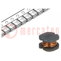 Inductor: wire; SMD; 0705; 10uH; 2.3A; 0.07Ω