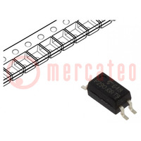 Optokoppler; SMD; Ch: 1; OUT: Transistor; UIsol: 3,75kV; Uce: 80V; SO4