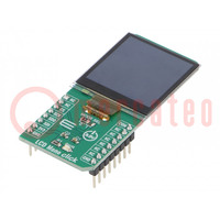 Click board; prototype board; Comp: LS013B7DH03; LCD; display