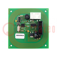 RFID reader; 5V; 1-wire,GPIO,I2C,RS232 TTL,SPI,WIEGAND; 125kHz