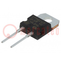 Diode: rectifying; THT; 1.2kV; 8A; tube; Ifsm: 70A; TO220AC; 32ns