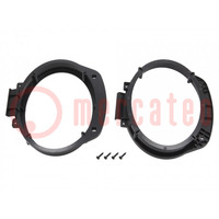 Speaker frame; 160mm,240mm; Chevrolet; 2pcs.