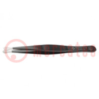 Tweezers; Blade tip shape: rounded,shovel; Tweezers len: 120mm